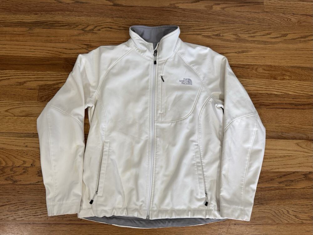 North Face Jacket Womens Large Full Zip Apex Bionic Windwall Soft Shell